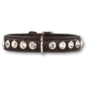 Collier Doxtasy Swarovski Strass Extreme Black/White 15mm pour Chiens