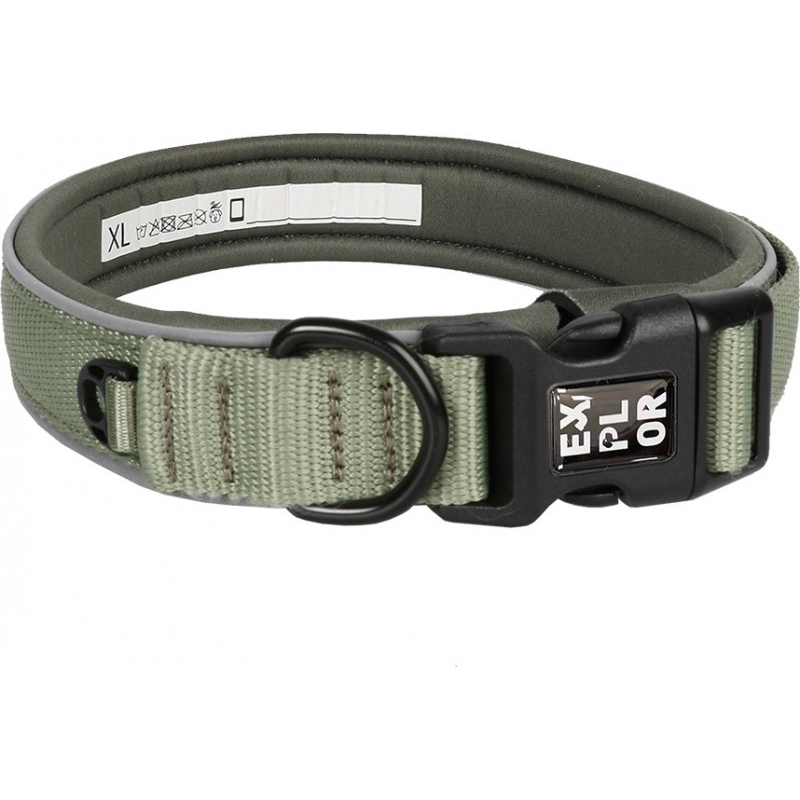Collier ultimate fit control vert pour chien - confort et sécurité