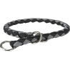 Cavo collier semi-étrangleur noir/gris pour chiens - Confort et sécurité