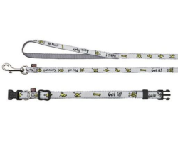 Collier avec laisse Buddy - Ensemble haut de gamme pour chien