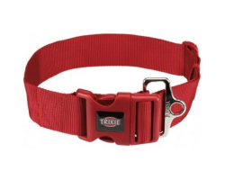 Collier premium rouge LARGE (50mm) pour chien - Confort et Style