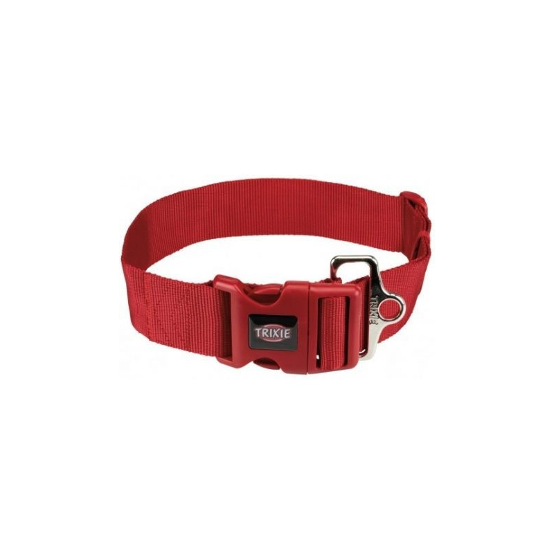 Collier premium rouge LARGE (50mm) pour chien - Confort et Style