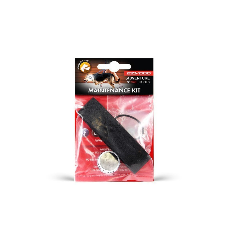 Kit de maintenance pour lumière de sécurité Ezydog - Accessoire essentiel pour chiens