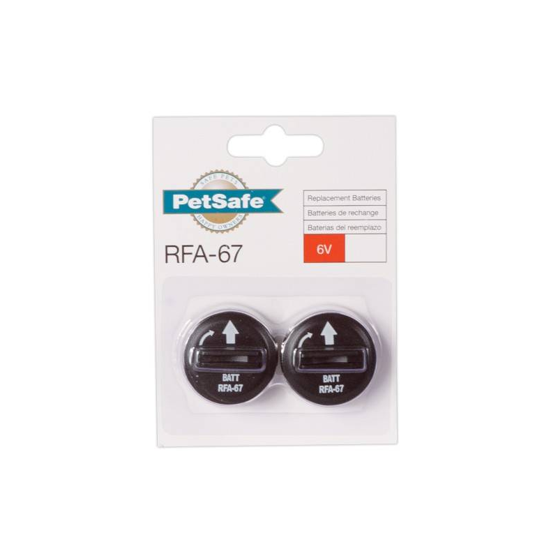 Piles 6V RFA67 - Lot de 2 pour chiens | Petsafe
