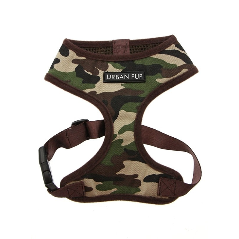 Harnais Urban Pup Camouflage - Confort et Style pour Chiens