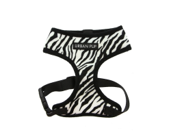 Harnais Urban Pup Zebra Print pour chiens | Confort et style