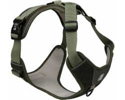 Harnais Ultimate vert pour chien - Confort et sécurité