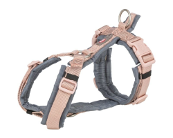 Harnais Premium Trekking Blush / gris graphite pour chiens