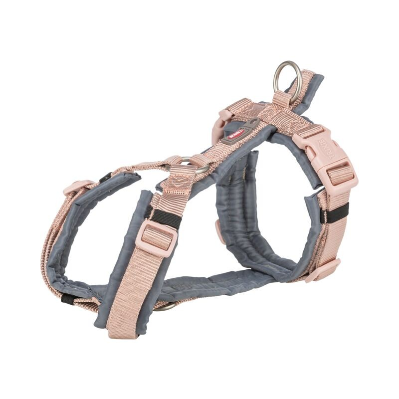 Harnais Premium Trekking Blush / gris graphite pour chiens