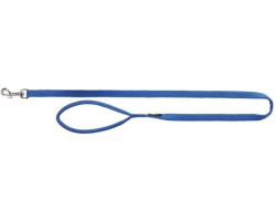 Laisse Premium TRIXIE bleue royal pour chiens - Confort et sécurité