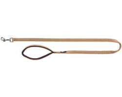 Laisse Premium TRIXIE caramel pour chiens - Confort et qualité