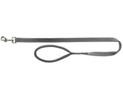 Laisse Premium TRIXIE gris graphite pour chiens | Confort et robustesse