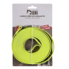 Longe réfléchissante silicone jaune fluo – 5m, sécurité et visibilité pour chiens