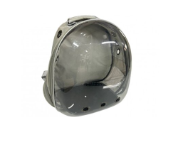 Sac à dos de transport transparent pour chat et petit chien | Confort et sécurité