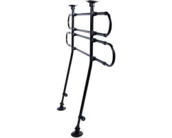 Grille de séparation voiture - pieds inclinés pour chiens