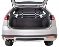 Grille de séparation voiture pour chiens - Fixation appuie-tête | Sécurisée et pratique