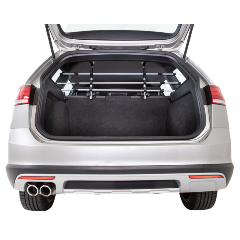Grille de séparation voiture pour chiens - Fixation appuie-tête | Sécurisée et pratique