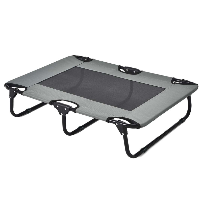 Lit pliable pour chiens Relax Gris - Confort et Praticité