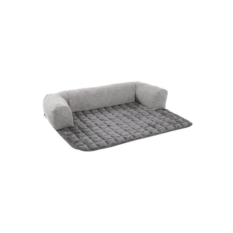 Protège canapé anti-dérapant pour chien - gris - 100x85x20CM