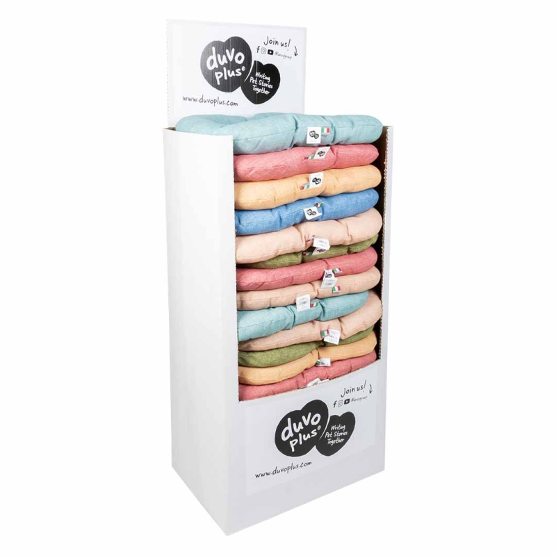 Coussin ovale cousu Mellow rainbow pour chiens - Confort optimal