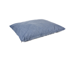 Coussin Textura Bleu pour Chiens - Confort Écologique et Élégant