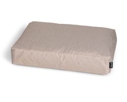 Matelas outdoor Samba beige 75*55*15 cm pour chien | VADIGRAN