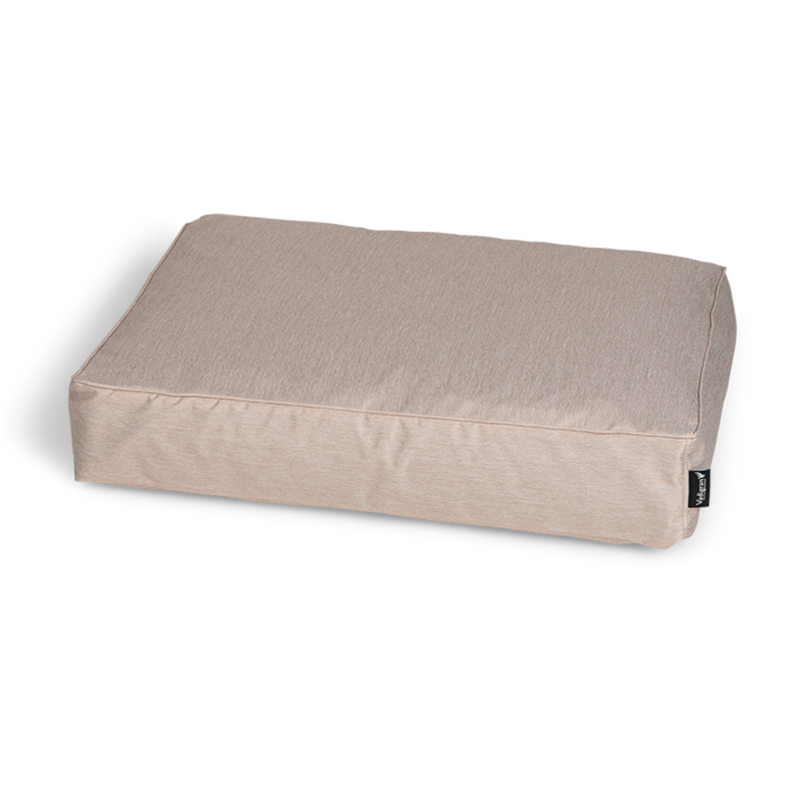 Matelas outdoor Samba beige 75*55*15 cm pour chien | VADIGRAN