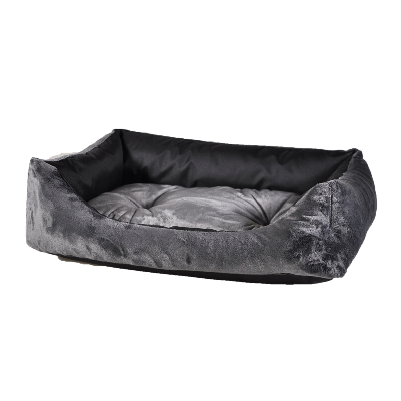 Corbeille avec matelas bicolore pour chiens - Confort et Style