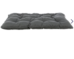 Coussin Caliente Gris Foncé - Confort et Hygiène pour Chiens