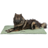 Matelas Marley angulaire sauge pour chiens - Confort et Design