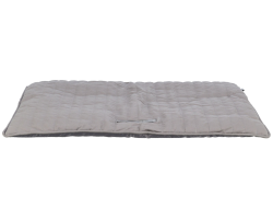 Matelas Marley angulaire gris pour chiens - Confort et style