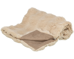 Couverture Elli peluche Sable pour chiens - Confort et chaleur