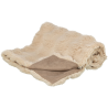 Couverture Elli peluche Sable pour chiens - Confort et chaleur
