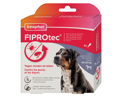 FIPROtec - Pipettes antiparasitaires pour chiens de 40 à 60kg