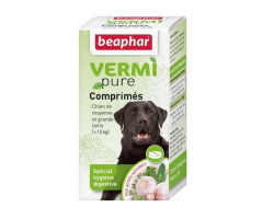 Beaphar Vermipure - Comprimés à base de plantes pour chiens