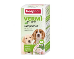 Beaphar Vermipure : Comprimés Digestifs Naturels pour Chiots et Petits Chiens