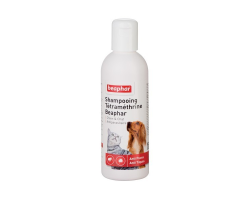 Shampooing anti-parasitaire Tétraméthrine Beaphar | 200ml | Chiens