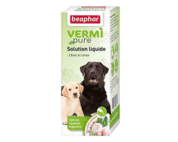 Solution purge aux plantes pour chien VERMIpure - Beaphar