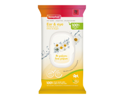 Lingettes nettoyantes pour oreilles et yeux - Beaphar