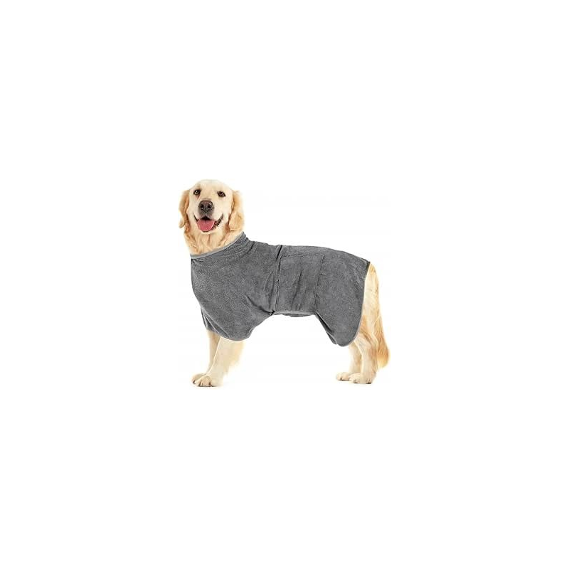 Serviette peignoir en microfibre pour chiens | Mon Ami Luki