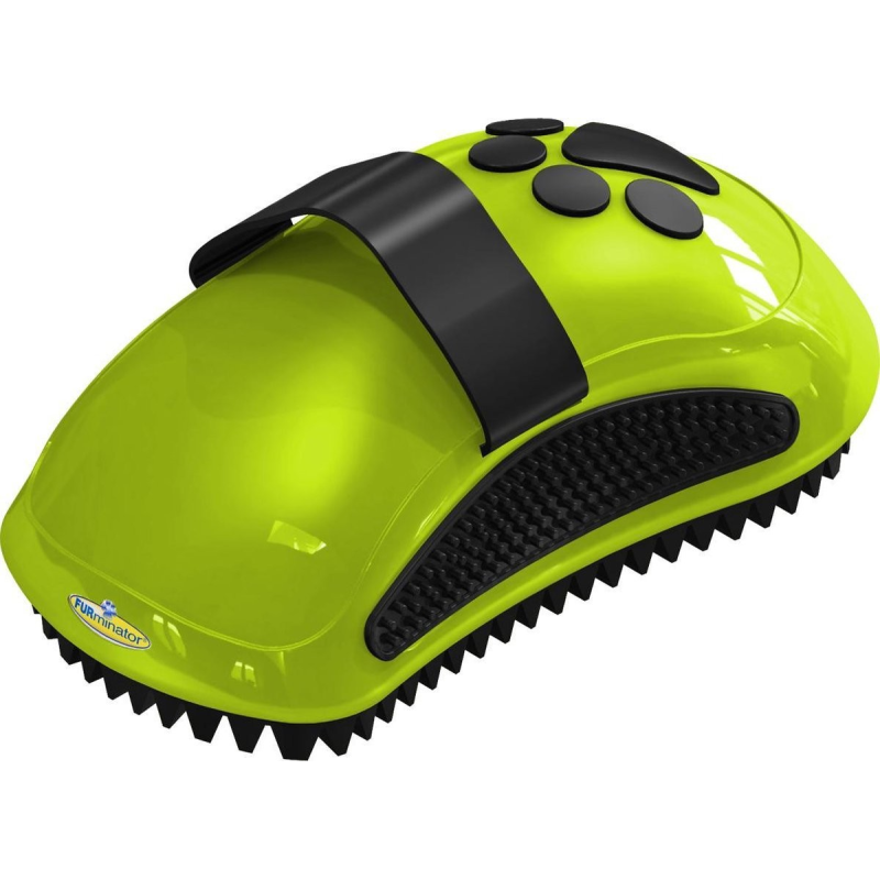 Brosse de massage Etrille Furminator pour chiens et chats – Entretien du pelage