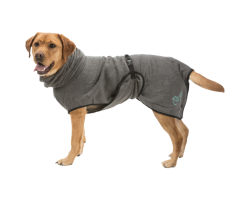 Peignoir pour chien en tissu éponge - Confort et protection