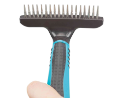 Démêleur de pelage pour poil long - Soin de qualité pour chiens et chats