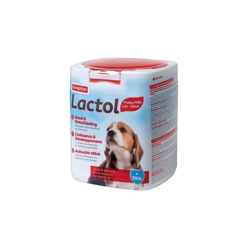 Lait maternisé pour chiots Lactol Beaphar - Nutrition haut de gamme