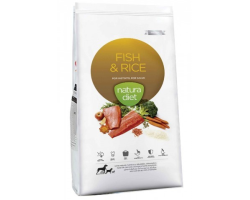 Croquettes chiens poisson et riz Natura Diet - Alimentation naturelle pour chiens