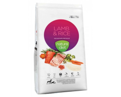 Croquettes chiens Agneau et Riz Natura Diet - Aliment complet pour adultes