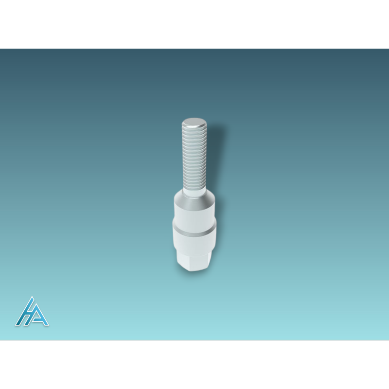 Goujon fileté pour raccord en cube 40x40 / 45x45 - Jouets et Jeux