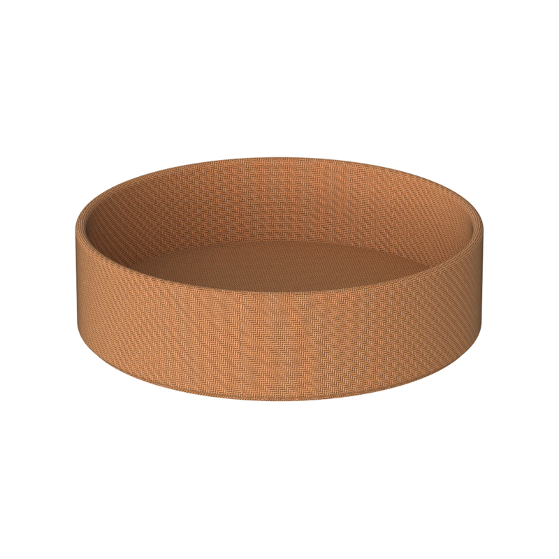 Panier en tissu Chill orange Fantail pour chats | Confort et style