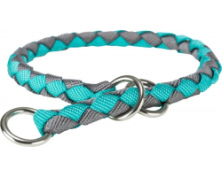 Cavo Collier semi-étrangleur océan/gris pour chiens