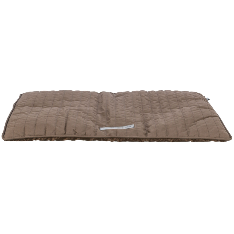 Matelas Marley angulaire brun foncé pour chiens - Confort et style